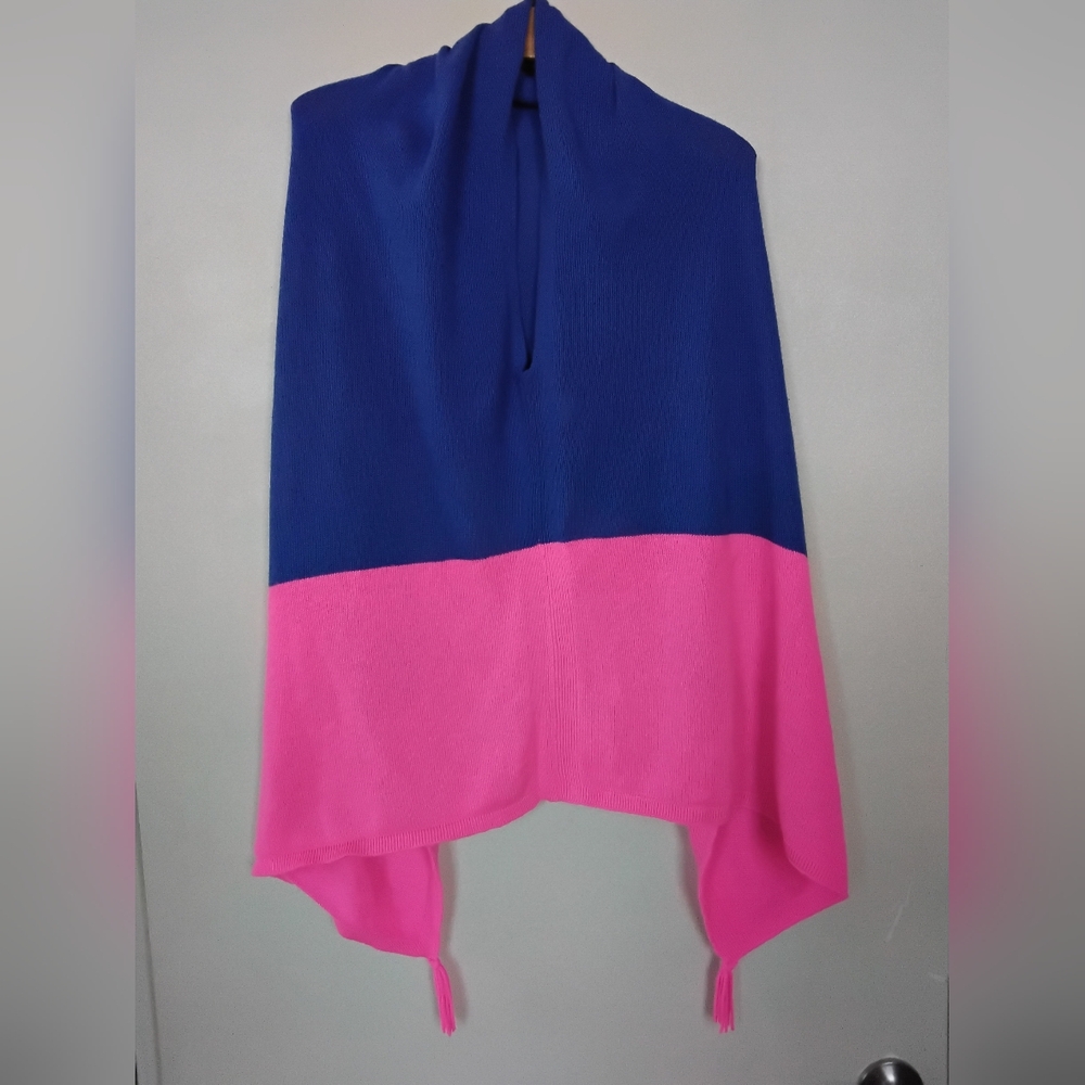 Lily Pulitzer Color block Blue and Pink Women's Knit Coverup